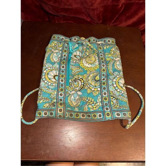 Vera Bradley drawstring backpack - Picture 1 of 4